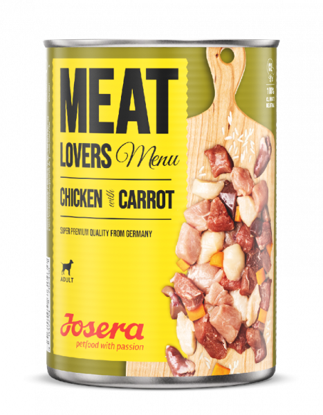 Meat Lovers Menu Chicken with Carrot | Josera Nassfutter